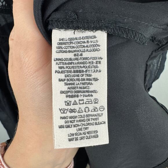 Free People Collared Lace Mini Dress - Picture 6 of 8